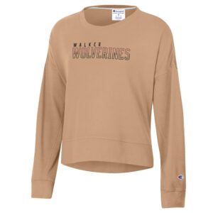 Womens Sueded Crew